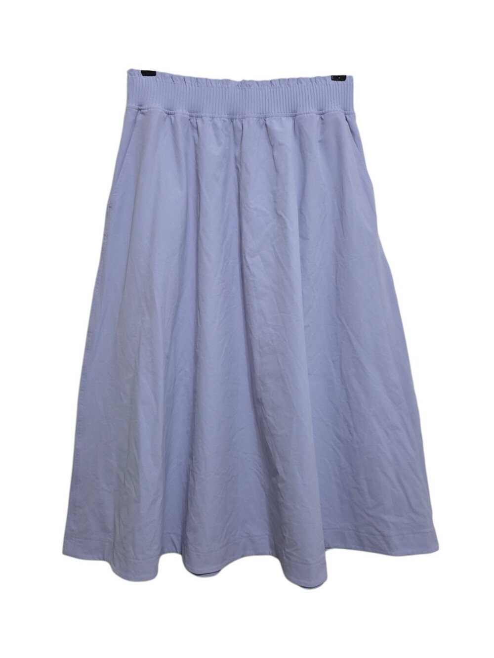 lululemon Stretch Woven Ruffle-Waist Midi Skirt Lavender Frost Size Small